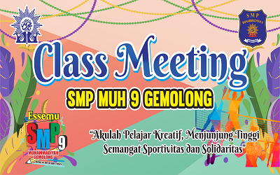 Classmeeting SMP Muhammadiyah 9 Gemolong