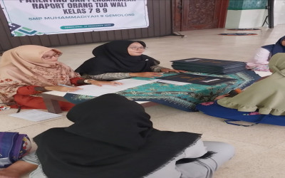 Pengambilan Rapot Semester Gasal Tahun Pelajaran 2025/2026